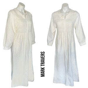 Vintage Mark Travers Supertex Australia Maxi Robe Terry Cloth